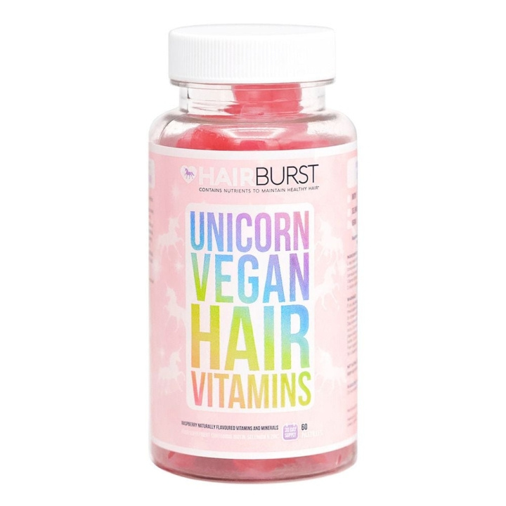 HAIRBURST Chewable Unicorn Vegan Vitamins 1 Month Supply in the group BEAUTY & HEALTH / Hair & Styling / Hair care / Hair serum at TP E-commerce Nordic AB (C89875)