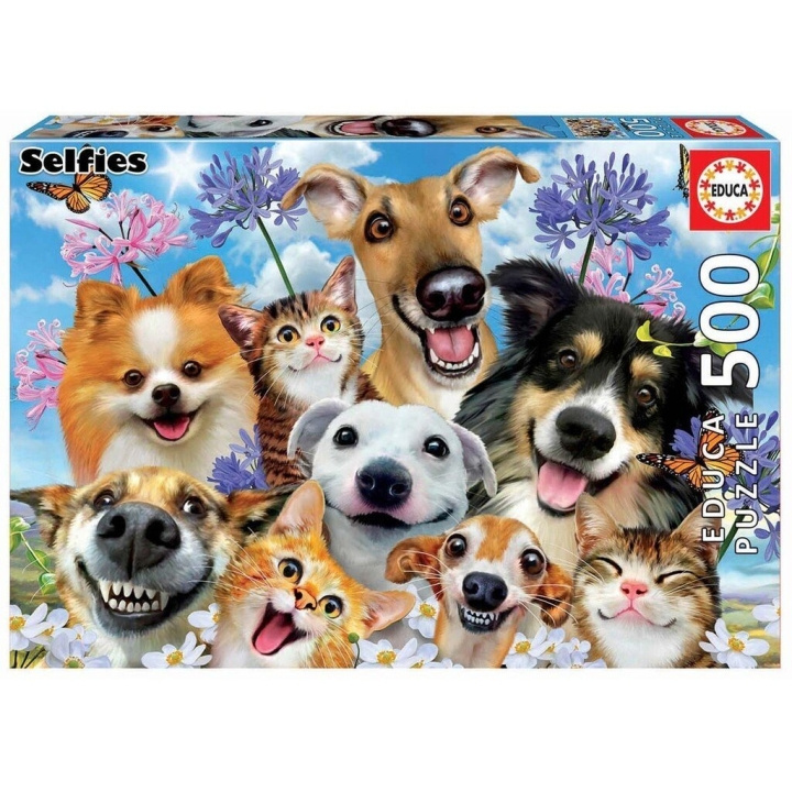 Educa 500 pcs - Selfie Fun In The Sun Puzzle (017983) in the group TOYS, KIDS & BABY PRODUCTS / Toys / Kids puzzle at TP E-commerce Nordic AB (C89899)