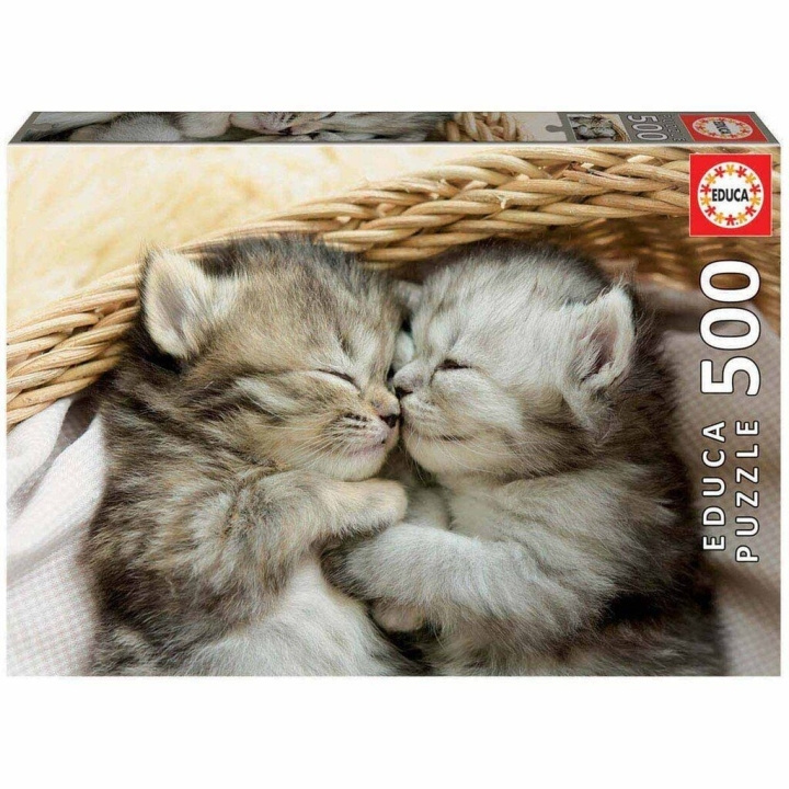 Educa 500 pcs - Sweet Cats Puzzle (80-19004) in the group TOYS, KIDS & BABY PRODUCTS / Toys / Kids puzzle at TP E-commerce Nordic AB (C89909)