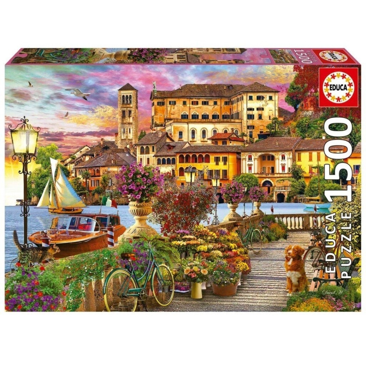 Educa 1500 pcs - Italian Promenade puzzle (80-19562) in the group Sport, leisure & Hobby / Hobby / Puzzle at TP E-commerce Nordic AB (C89916)