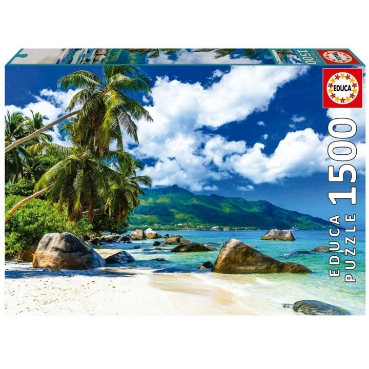 Educa 1500 pcs - Seychelles puzzle (80-19564) in the group Sport, leisure & Hobby / Hobby / Puzzle at TP E-commerce Nordic AB (C89917)