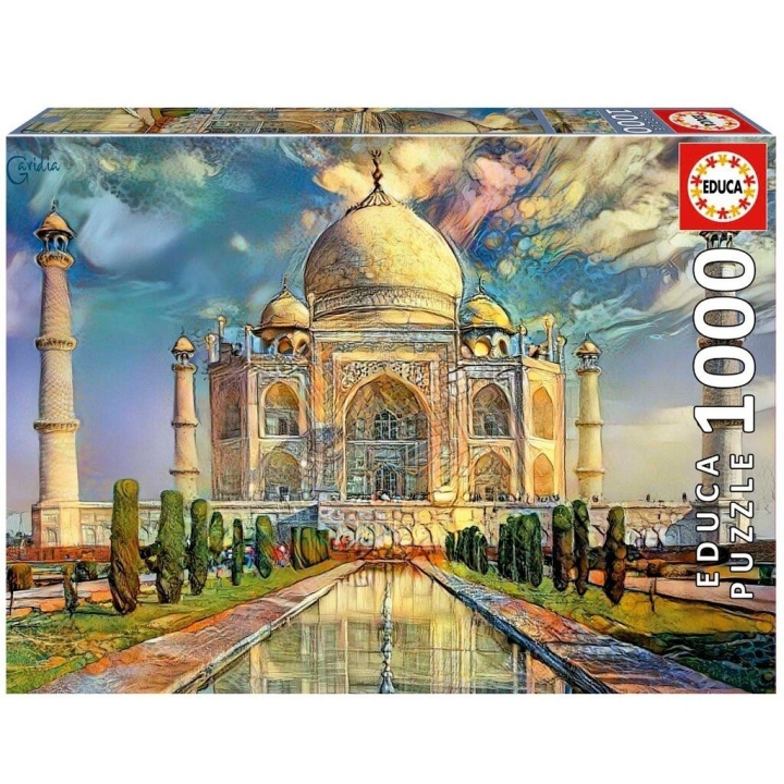 Educa 1000 pcs - Taj Mahal Puzzle (80-19613) in the group Sport, leisure & Hobby / Hobby / Puzzle at TP E-commerce Nordic AB (C89921)