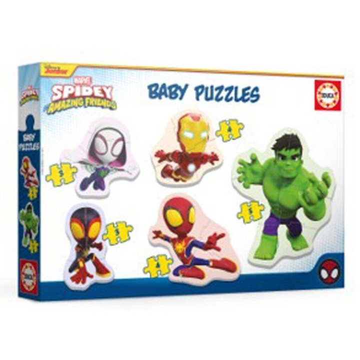 Educa Baby Puzzles Spidey & His Amazing Friends (80-19953) in the group TOYS, KIDS & BABY PRODUCTS / Toys / Kids puzzle at TP E-commerce Nordic AB (C89929)