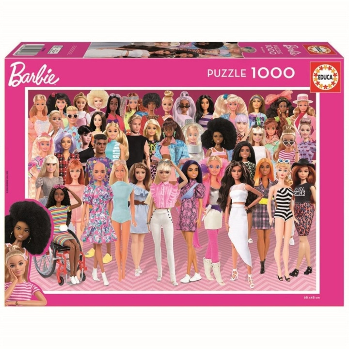 Educa 1000 Barbie Puzzles (80-19268) in the group Sport, leisure & Hobby / Hobby / Puzzle at TP E-commerce Nordic AB (C89955)