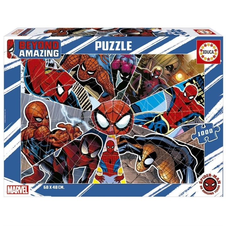 Educa 1000 pcs. Puzzle - Spider-Man Beyond Amazing (80-19487) in the group Sport, leisure & Hobby / Hobby / Puzzle at TP E-commerce Nordic AB (C89967)