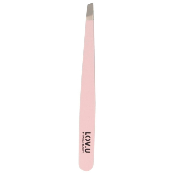 Parsa LOV.U Tweezer Pink in the group BEAUTY & HEALTH / Makeup / Tools & Make up set / Other tools at TP E-commerce Nordic AB (C89968)