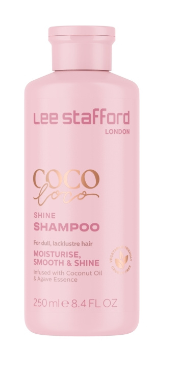 Lee Stafford Coco Loco Shine Shampoo 250 ml in the group BEAUTY & HEALTH / Hair & Styling / Hair care / Schampoo at TP E-commerce Nordic AB (C89981)