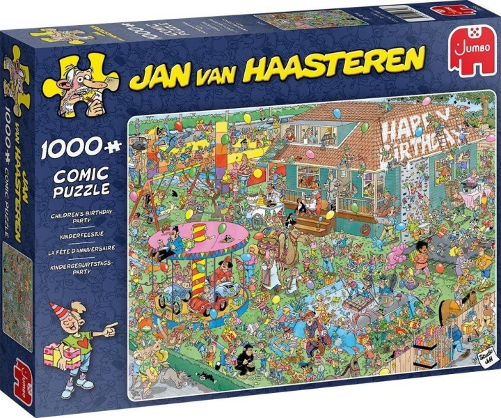 Jan van Haasteren Chalk up! (1000 pieces) (JUM0054) in the group Sport, leisure & Hobby / Hobby / Puzzle at TP E-commerce Nordic AB (C89998)