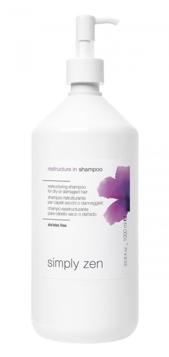 Simply Zen Restructure in Shampoo 1000 ml in the group BEAUTY & HEALTH / Hair & Styling / Hair care / Schampoo at TP E-commerce Nordic AB (C90027)