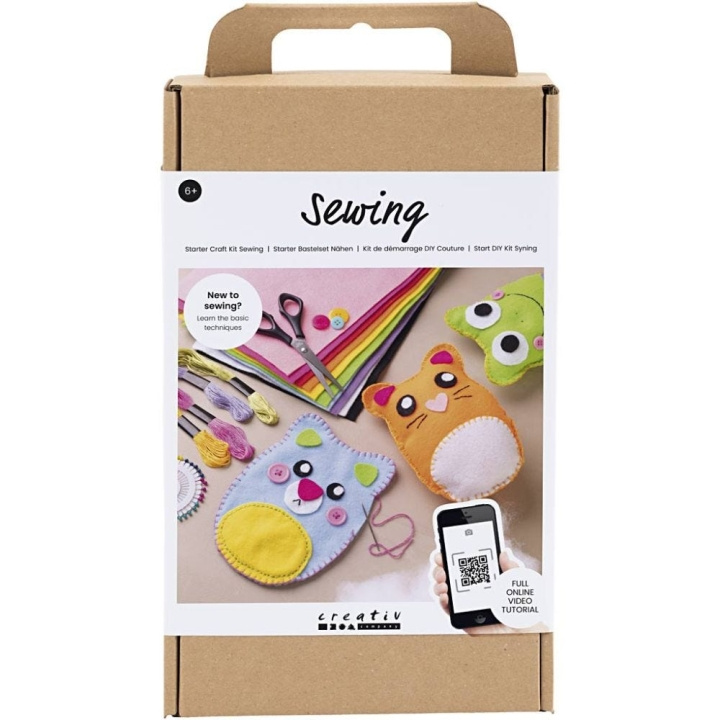 DIY Kit Sewing - Teddy Bears (977540) in the group Sport, leisure & Hobby / Hobby / DIY Kit at TP E-commerce Nordic AB (C90037)