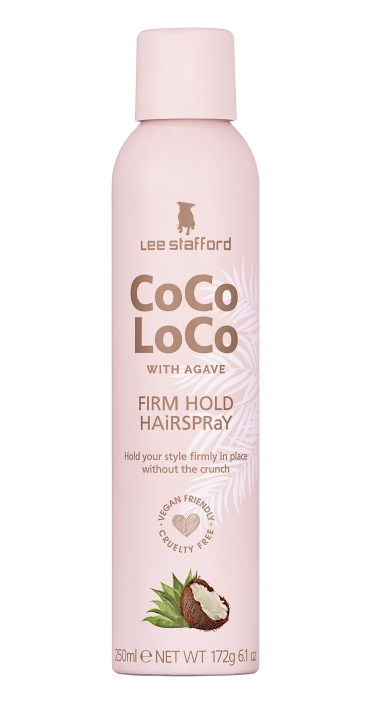 Lee Stafford Coco Loco Firm Hold Hairspray 250 ml in the group BEAUTY & HEALTH / Hair & Styling / Hair styling / Hair spray at TP E-commerce Nordic AB (C90049)