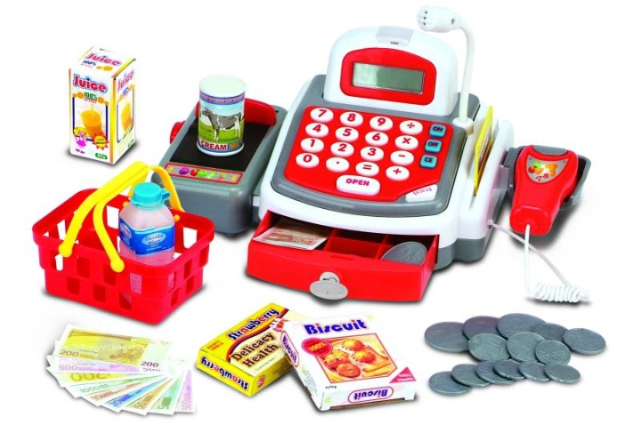 Junior Home Play Cash register (505122) in the group TOYS, KIDS & BABY PRODUCTS / Toys / Play set at TP E-commerce Nordic AB (C90066)