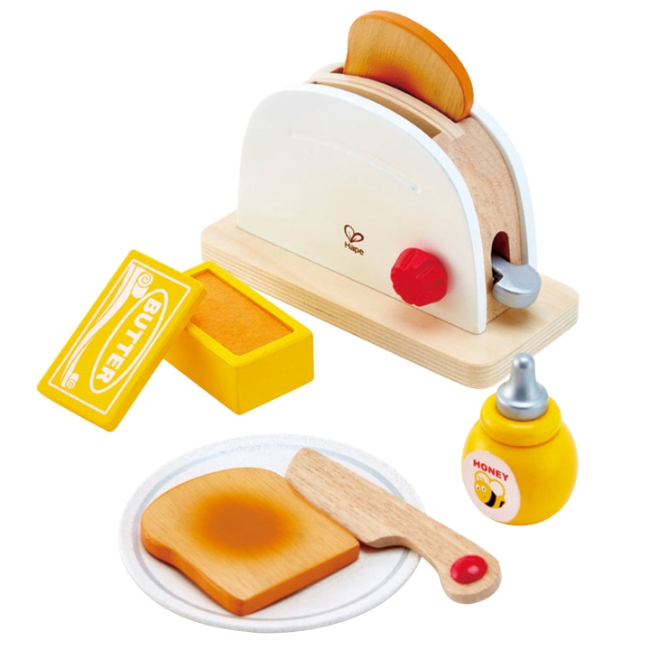 Hape Pop-up Toaster Set (5927) in the group TOYS, KIDS & BABY PRODUCTS / Toys / Play set at TP E-commerce Nordic AB (C90069)