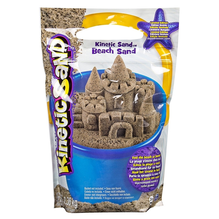 Kinetic Sand Beach Sand (6028363) in the group TOYS, KIDS & BABY PRODUCTS / Toys / Clay, play sand and accessories at TP E-commerce Nordic AB (C90073)