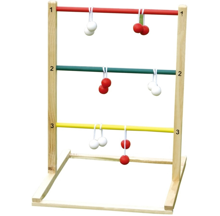 Happy Summer Wooden Ladder Golf (302195) in the group TOYS, KIDS & BABY PRODUCTS / Outdoor toys / Sport & Games at TP E-commerce Nordic AB (C90099)