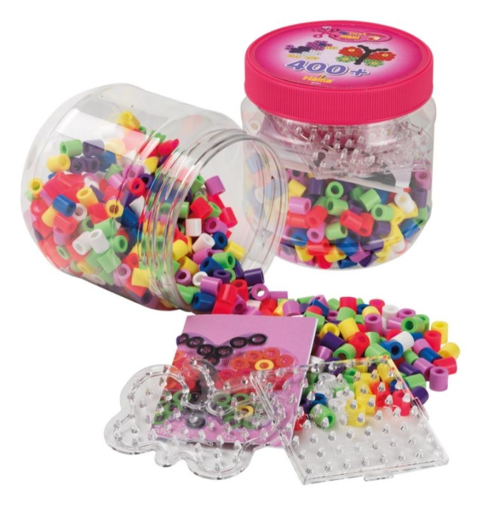 HAMA Beads Hama - Maxi beads 400 beads + 2 pin plates (388791) in the group TOYS, KIDS & BABY PRODUCTS / Toys / Crafts at TP E-commerce Nordic AB (C90117)