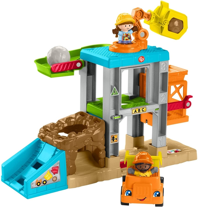 Fisher-Price Little People - Load Up Construction Site Playset (HCJ64) in the group TOYS, KIDS & BABY PRODUCTS / Toys / Play set at TP E-commerce Nordic AB (C90126)