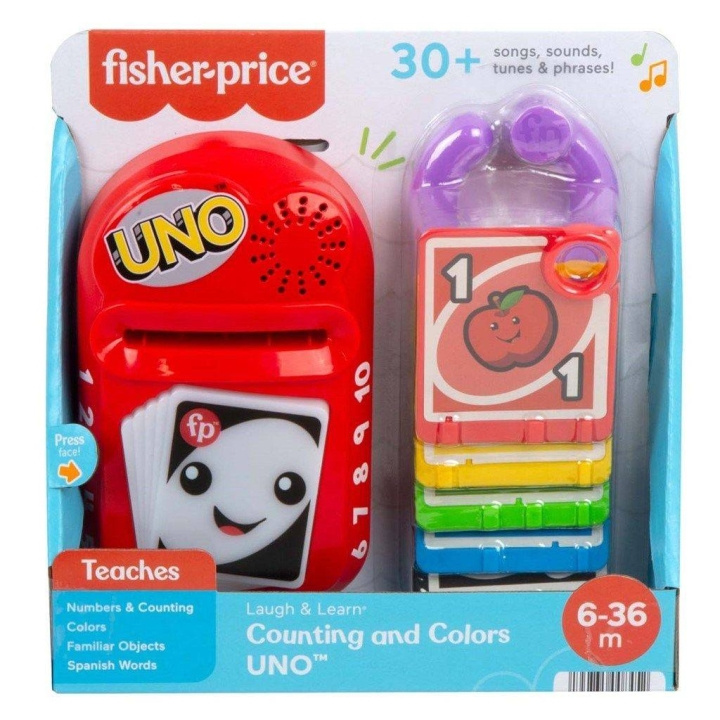 Fisher-Price Laugh & Learn - Counting and Colors UNO-Nordics (HHG92) in the group TOYS, KIDS & BABY PRODUCTS / Toys / Draw & Count at TP E-commerce Nordic AB (C90129)