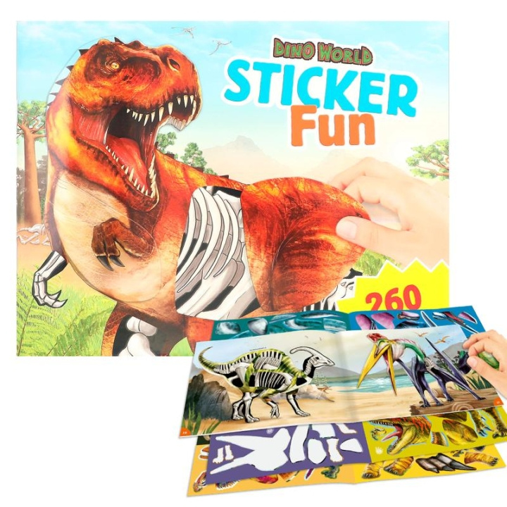 Dino World Sticker Fun (412408) in the group TOYS, KIDS & BABY PRODUCTS / Toys / Crafts at TP E-commerce Nordic AB (C90208)