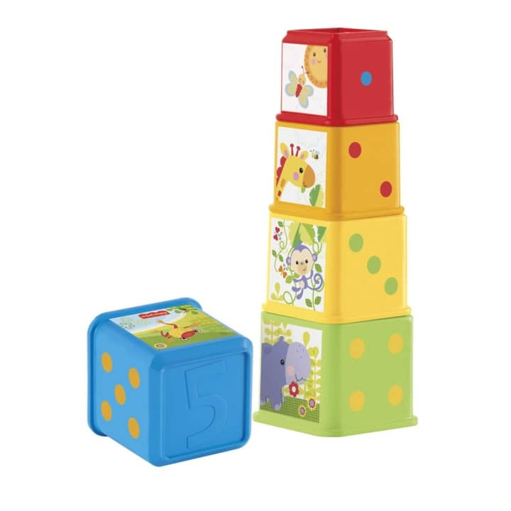 Fisher-Price Stack & Explore Blocks (CDC52) in the group TOYS, KIDS & BABY PRODUCTS / Baby toys / Activity toys at TP E-commerce Nordic AB (C90210)