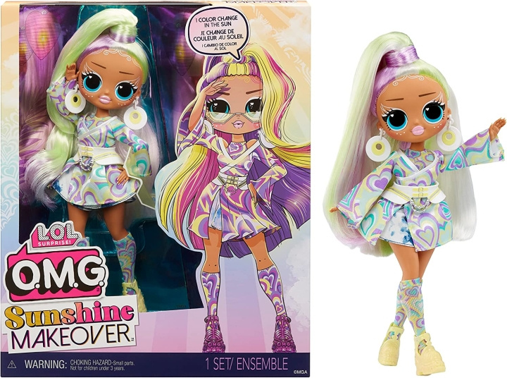 L.O.L. Surprise! OMG Sunshine Makeover Fashion Doll - Sunrise in the group TOYS, KIDS & BABY PRODUCTS / Toys / Docks & Accessories at TP E-commerce Nordic AB (C90213)