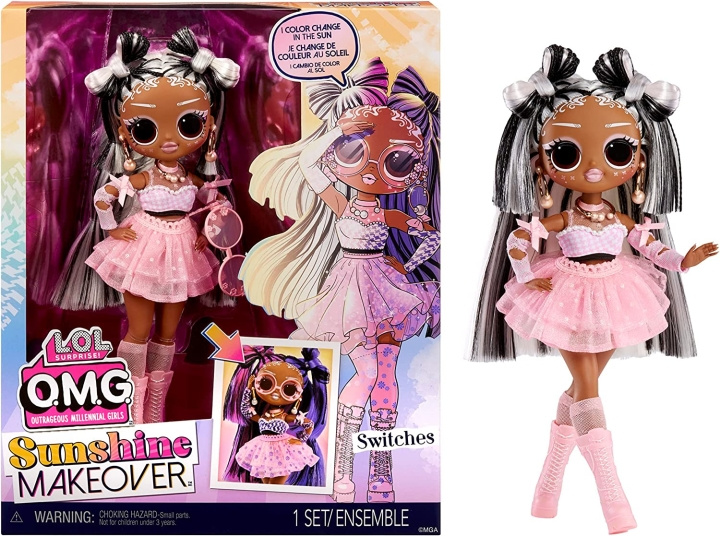 L.O.L. Surprise! OMG Sunshine Makeover Fashion Doll - Switches in the group TOYS, KIDS & BABY PRODUCTS / Toys / Docks & Accessories at TP E-commerce Nordic AB (C90214)