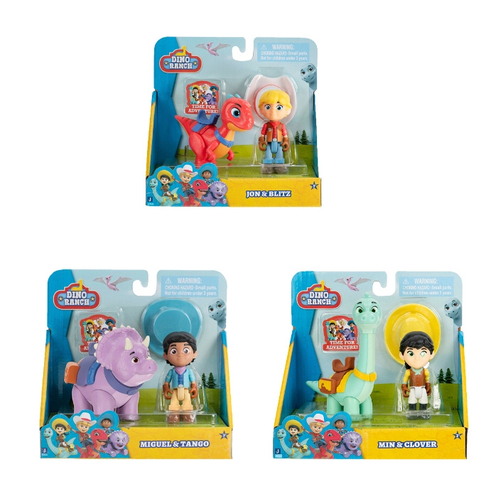 Dino Ranch RANCHERS 2 PK ASS - (DNR0003) in the group TOYS, KIDS & BABY PRODUCTS / Toys / Figures, Miniatures & accessories at TP E-commerce Nordic AB (C90256)