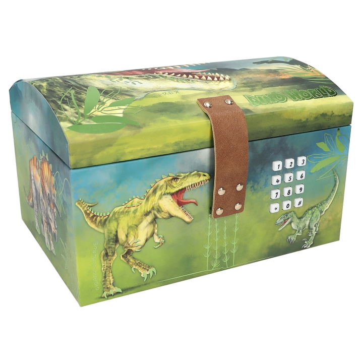 Dino World Treasure Chest With Code, Sound And Light ( 0412115 ) in the group TOYS, KIDS & BABY PRODUCTS / Toys / Toys at TP E-commerce Nordic AB (C90280)