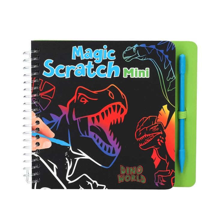 Dino World Mini Magic-Scratch Book ( 0412733 ) in the group TOYS, KIDS & BABY PRODUCTS / Toys / Crafts at TP E-commerce Nordic AB (C90294)