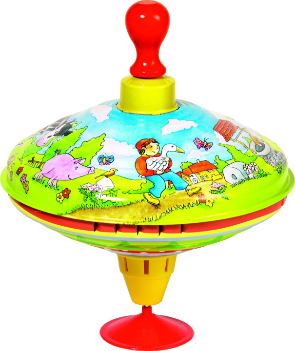 Goki Humming top with wooden handle Hans in luck - (53056) in the group TOYS, KIDS & BABY PRODUCTS / Toys / Toys at TP E-commerce Nordic AB (C90310)