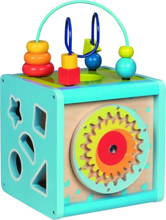 Goki Activity cube - (58735) in the group TOYS, KIDS & BABY PRODUCTS / Toys / Building toys / Toy blocks at TP E-commerce Nordic AB (C90314)