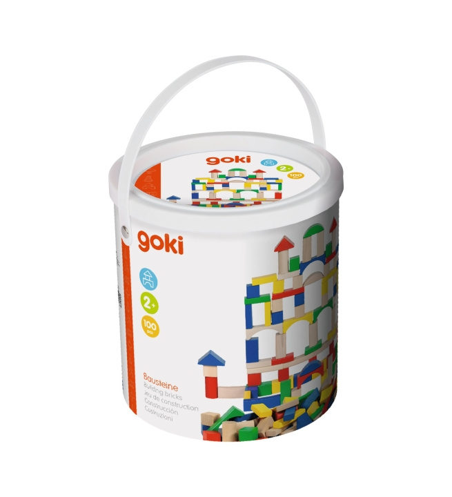 Goki Building blocks - (58669) in the group TOYS, KIDS & BABY PRODUCTS / Toys / Building toys / Toy blocks at TP E-commerce Nordic AB (C90330)