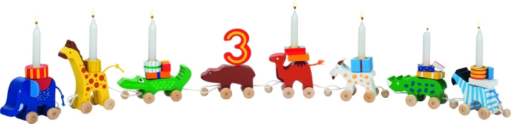 Goki Birthday caravan - (GK108) in the group TOYS, KIDS & BABY PRODUCTS / Toys / Figures, Miniatures & accessories at TP E-commerce Nordic AB (C90332)