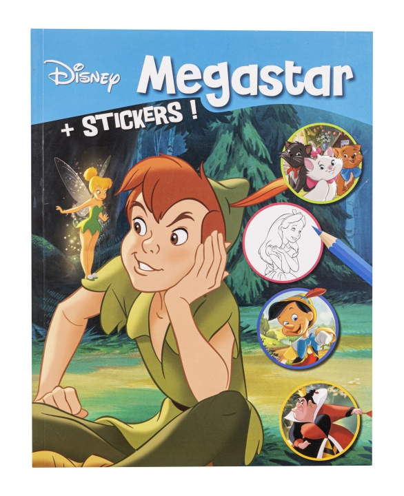 Disney Megastar Colouringbook - Peter Pan in the group TOYS, KIDS & BABY PRODUCTS / Toys / Draw & Count at TP E-commerce Nordic AB (C90340)