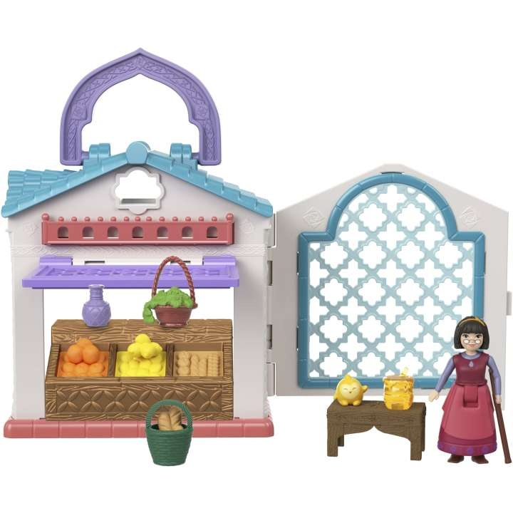 Disney Wish - Mini Doll Playset - Dahlia\'s Rosas Marketplace (HRH74) in the group TOYS, KIDS & BABY PRODUCTS / Toys / Play set at TP E-commerce Nordic AB (C90346)