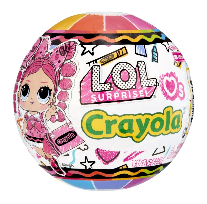 L.O.L. Surprise! Loves CRAYOLA Tots (505259) (505266) in the group TOYS, KIDS & BABY PRODUCTS / Toys / Docks & Accessories at TP E-commerce Nordic AB (C90348)