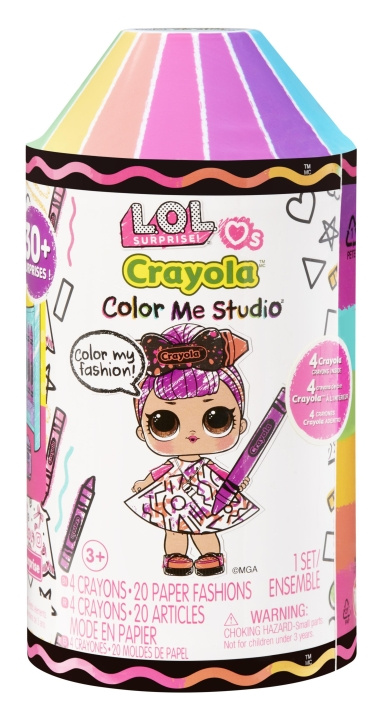 L.O.L. Surprise! Loves CRAYOLA Color Me Studio (505273) in the group TOYS, KIDS & BABY PRODUCTS / Toys / Docks & Accessories at TP E-commerce Nordic AB (C90349)