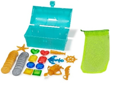 Happy Summer Treasure Chest Dive Set 44 pcs (303505) in the group TOYS, KIDS & BABY PRODUCTS / Baby Gadgets / Bath at TP E-commerce Nordic AB (C90363)