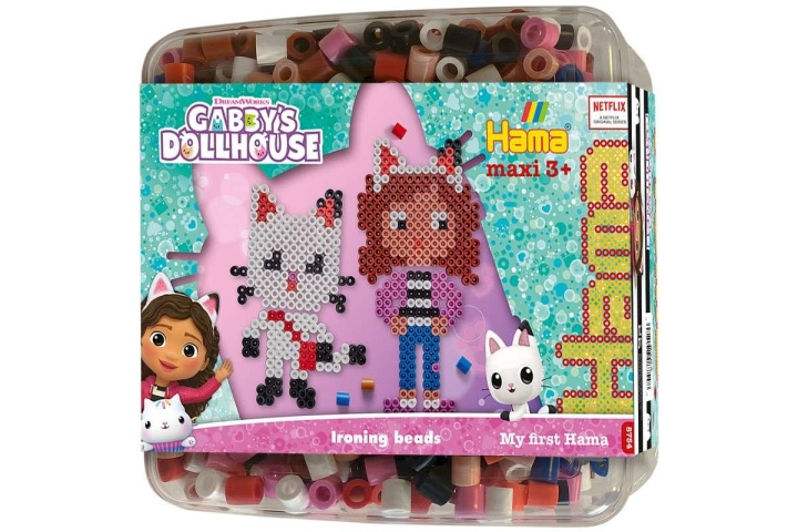 HAMA Beads Hama - Maxi Beads & Pegboard - Gabby\'s Dollhouse (388754) in the group TOYS, KIDS & BABY PRODUCTS / Toys / Crafts at TP E-commerce Nordic AB (C90390)