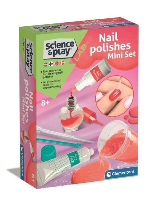 Clementoni Mini Lab - Nails (Nordic) (78841) in the group TOYS, KIDS & BABY PRODUCTS / Toys / Crafts at TP E-commerce Nordic AB (C90422)