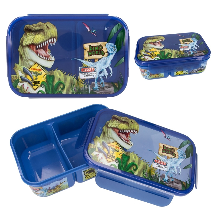 Dino World Lunchbox DANGER ( 0412897 ) in the group TOYS, KIDS & BABY PRODUCTS / Eat & Drink / Children\'s tableware at TP E-commerce Nordic AB (C90436)