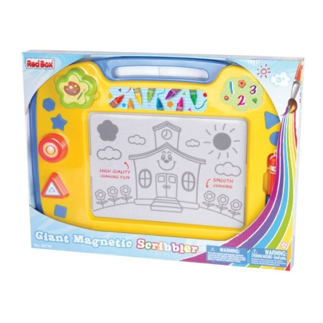 GA-Toys Magnetic Drawing Board (40x30 cm) (27003) in the group TOYS, KIDS & BABY PRODUCTS / Toys / Draw & Count at TP E-commerce Nordic AB (C90439)