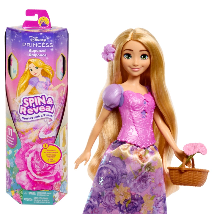 Disney Princess - Spin and Reveal - Rapunzel (HTV86) in the group TOYS, KIDS & BABY PRODUCTS / Toys / Docks & Accessories at TP E-commerce Nordic AB (C90458)