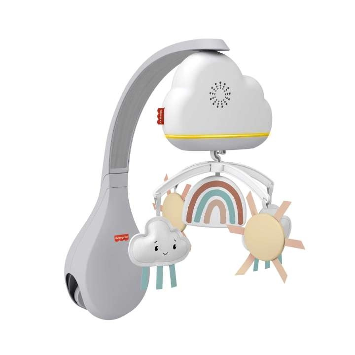 Fisher-Price Fisher Price Newborn – Rainbow showers Bassinet to Bedside Mobile (HBP40) in the group TOYS, KIDS & BABY PRODUCTS / Children\'s room / Other furnishings at TP E-commerce Nordic AB (C90507)