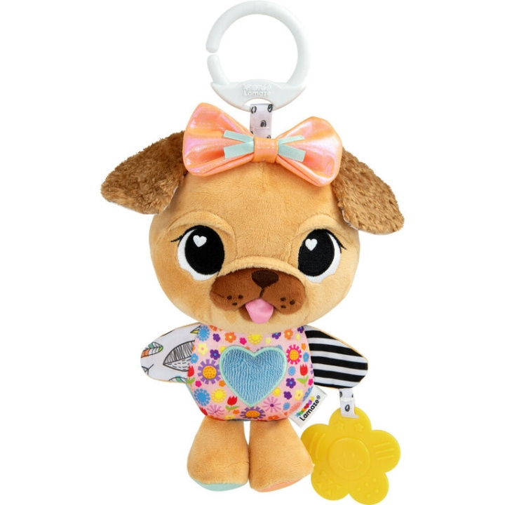 Lamaze Lovey the Pug Clip & Go (827496) in the group TOYS, KIDS & BABY PRODUCTS / Baby toys / Activity toys at TP E-commerce Nordic AB (C90521)