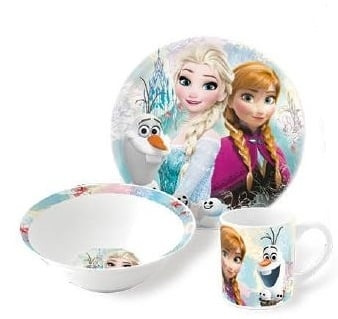 Disney Frost - Gift Set 3 pcs. (95537) in the group TOYS, KIDS & BABY PRODUCTS / Eat & Drink / Children\'s tableware at TP E-commerce Nordic AB (C90528)