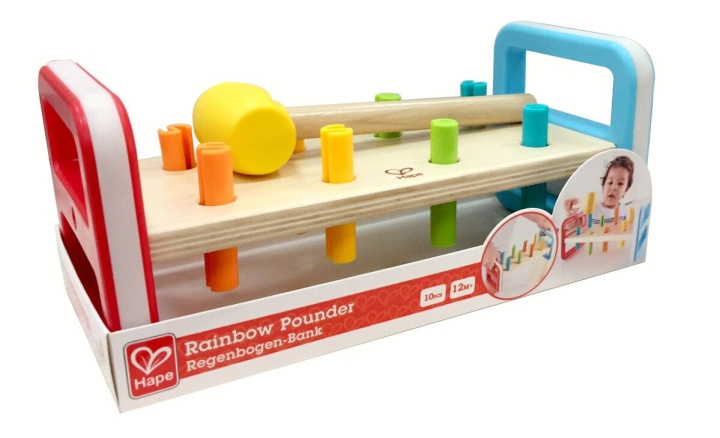 Hape Rainbow Pounder (E0506) in the group TOYS, KIDS & BABY PRODUCTS / Toys / Building toys / Toy blocks at TP E-commerce Nordic AB (C90550)