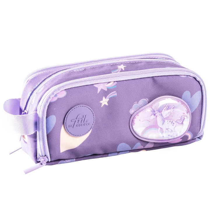 Frii of Norway Pencilcase - Purple Unicorn (24124) in the group TOYS, KIDS & BABY PRODUCTS / Toys / Draw & Count at TP E-commerce Nordic AB (C90559)