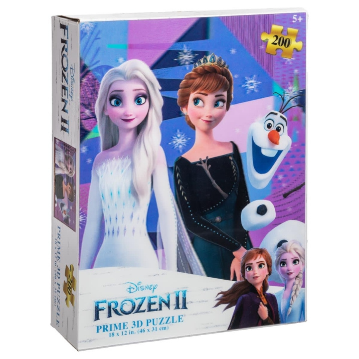 Disney 3D-puzzle 200 Pcs Frozen (41040013-01) in the group TOYS, KIDS & BABY PRODUCTS / Toys / Kids puzzle at TP E-commerce Nordic AB (C90572)