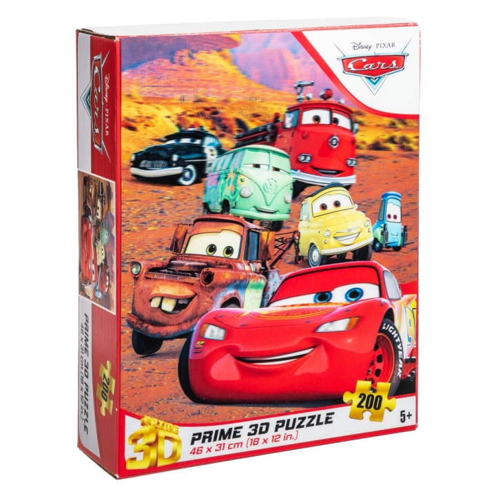 Disney 3D-puzzle 200 Pcs Cars (41040013-04) in the group Sport, leisure & Hobby / Hobby / Puzzle at TP E-commerce Nordic AB (C90574)